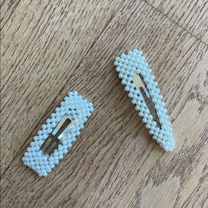 Pearl Hair Clips
